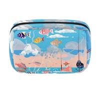 Bolsas de maquillaje para mujer, neceser para hombres, bolsa de cosméticos de viaje, P64c1pn0mtf, 6.9x4.1x2.8 in, Moderno