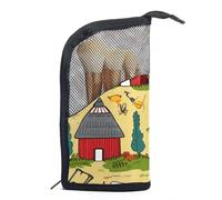 Bolsas de maquillaje para mujer, neceser para hombres, bolsa de cosméticos de viaje, U24s8if9cwe, 9.4x4.9 in, Multiusos