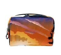 Bolsas de maquillaje para mujer, neceser para hombres, bolsa de cosméticos de viaje, V70n1vu3bft, 7.3x3x5.1 in, moda