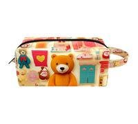 Bolsas de maquillaje para mujer, neceser para hombres, bolsa de cosméticos de viaje, X85h5fw1wjr, 8.2x3.1x3.5 in, moderno