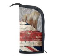 Bolsas de maquillaje para mujer, neceser para hombres, bolsa de cosméticos de viaje, Z06w3jx6poe, 9.4x4.9 in, Cómodo