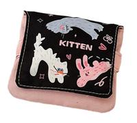 Bolsas de maquillaje portátiles Storage Bag que ahorran espacio, servilletas sanitarias y monedas, organizadas para cables de datos de oficina o escuela, g, Mass Beauty
