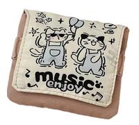 Bolsas de maquillaje portátiles Storage Bag que ahorran espacio, servilletas sanitarias y monedas, organizadas para cables de datos de oficina o escuela, h, Mass Beauty