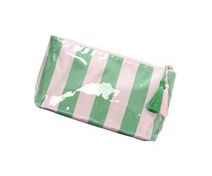Bolsas de Maquillaje Transparentes Organizadores de cosméticos Recubiertos Impermeables con Amplio Espacio para loción de protección Solar Gafas de Productos para Cuidado de la Piel Bolsa de