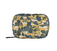 Bolsas de medicina estilo pastoral con compartimentos desmontables, práctico organizador de pastillas, estuche de viaje