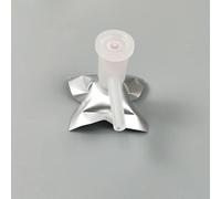 Bolsas de muestreo de gas con válvula - Bolsas de aluminio for recolección y almacenamiento de gas de 5 ml a 500 ml - Juego de 5 unidades(5ml)