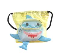 Bolsas de natación para niños, compartimentos secos y húmedos ajustables, diseño de dibujos animados, mochila de viaje para playa, natación, para niñas, adolescentes, familia, amigos e hijos, hijas