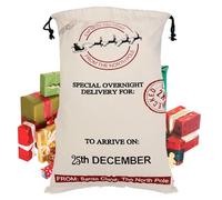 Bolsas de Navidad - 70x50x0,5 cm, Santa Sacks | Grandes dimensiones