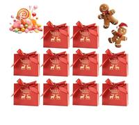 Bolsas de Navidad con pajarita festivas, bolsas de aperitivos de Navidad, para compartir festivales, fiestas, celebraciones, alegrías, hogar, tradición, familia, escuela, decoración