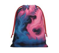 Bolsas de Navidad de fuego azul y rojo, bolsa de almacenamiento, suministros de fiesta de cumpleaños, también se puede utilizar para almacenamiento diario