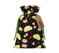 Bolsas de Navidad para fiestas de martes, cestas de regalo para Halloween, con cordón, para bodas, fiestas