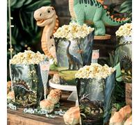 bolsas de palomitas dinosaurio bolsitas de sorpresas de la jungla fiestas