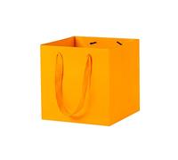 Bolsas de Papel 10 Piezas, Bolsas Kraft Bolsas de Regalo para Navidad Ceremonias de Graduación Aniversarios Baby Shower Bautizo Día de Acción de Gracias Halloween Pascua-7-25x25x25cm(10x10x10in)