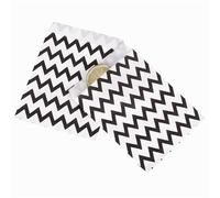 bolsas de papel 5x7in love is sweet wedding Treat Craft Paper Popcorn Bags Food Safe Party Favor Bolsas de papel Best Gift candy sweet Bag-negro, 13x18 cm