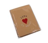 bolsas de papel 5x7in love is sweet wedding Treat Craft Paper Popcorn Bags Food Safe Party Favor Bolsas de papel Best Gift candy sweet Bag-Love is sweet,13x18cm