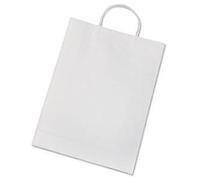 Folia Bringmann 22400 - Bolsas de papel (20 unidades, 24 x 12 31 cm), blanco