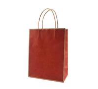 Bolsas de Papel con Asas, 100 Piezas Bolsas de Regalo Boutique Bolsa de Regalo de Compras para Navidad Cumpleaños Baby Shower Bautizo Día de Acción de Gracias Halloween-3-15x8x21cm(6x3x8in)