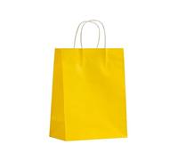 Bolsas de Papel con Asas, 50 Piezas Bolsas Kraft Navidad Ceremonias de Graduación Aniversarios Baby Shower Bautizo Día de Acción de Gracias Cumpleaños Bolsas de Regalo-7-21x11x27cm(8x4x11in)