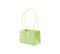 Bolsas De Papel Con Asas Caja de flores portátil, bolsas de regalo de flores Kraft con asa, cajas de embalaje de rosas for ramo, suministros de decoración for fiesta de cumpleaños y boda, 2 uds. Bolsa