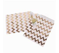 Bolsas de papel de 5 x 7 pulgadas Love is Sweet Wedding Treat Craft Paper Popcorn Bags Food Safe Party Favor Bolsas de papel Mejor regalo Candy Sweet Bag-Gold,13x18cm