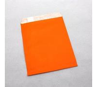 Bolsas de papel Kraft coloridas, bolsas de regalo, bolsas de golosinas, envoltura de regalos, bolsa de productos horneados, bolsa de papel decorativa para fiestas 25pcs/lot-Orange,13x18cm