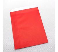Bolsas de papel Kraft coloridas, bolsas de regalo, bolsas de golosinas, envoltura de regalos, bolsa de productos horneados, bolsa de papel decorativa para fiestas 25pcs/lot-Red,16x23cm