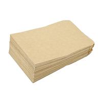 Bolsas de papel kraft de 100 piezas sobres de almacenamiento de semillas auto adhesivas premium para envases de arroz de trigo de maíz empaquetado 6x11cm o papel kraft de 9x13cm (9 * 13 pegamento)