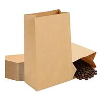Bolsas de Papel Kraft100 Marrón Para Pan 11 x 6 x 20 cm Para Dulces