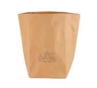 Bolsas de papel para alimentos,Bolsas de almuerzo de papel, Organizador de compras de sacos de papel impermeables para comestibles, Bolsa de papel multiusos para alimentos, comestibl