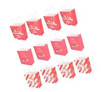 Bolsas de Papel para Regalo, Bolsas de Regalo Colores Intensos Papel Premium Amplia Aplicación para Año Nuevo para Decoración de Fiestas