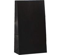 Bolsas de papel para regalos - Paquete de 50 bolsas de regalo de papel kraft para cualquier ocasión, Halloween, graduación, manualidades, fiesta de Año Nuevo, 12,7 x 7,6 x 22,8 cm
