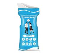 Bolsas de para Viaje, Urinario Portátil de Viaje Bolsas para Vómito 0.9L, Productos de Cuidado Personal para Camping Atascos de Tráfico Conductores Pacientes
