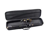 Bolsas de Pesca al Aire Libre 63 cm EVA Bolsa de Aparejos de Pesca a Prueba de Golpes Caña y Carrete portátil Bolsa de Transporte Estuche de Almacenamiento de Poste (D Talla ?nica)