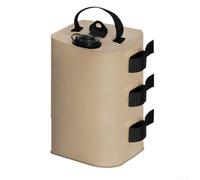 Bolsas de peso para cenador de 10 L, bolsa de arena robusta alternativa para soporte de sombrilla de patio, ancla de jardín portátil rellenable, azul (caqui)