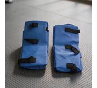 Bolsas de peso para cenador, paquete de 2 balastos de agua de 48 libras para tiendas de campaña para refugios instantáneos, patio, jardín, resistente al viento, estabilidad azul