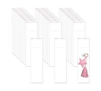 Bolsas de Plástico Autoadhesiva Largo 300pcs 5x15cm Transparente Bolsas de Celofán 50µm OPP Bolsas Celofan con Cierre Adhesivo para Candy Crayon Oil Pastel Key Chain Watch Hairpin Necklace