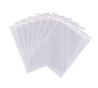 Bolsas De Plastico Autoadhesivas, Bolsas Celofan Transparetne, Bolsas Plastico Transparentes Para Chuches | Bolsas Para Regalos, Bolsas Para Galletas, Diferentes Tamaños, 18 x 24cm+4) x 60