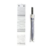 Bolsas de Plástico Transparente para Paraguas - Fundas Impermeables, Desechables, 100 Unidades - Soporte para Paraguas