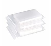 Bolsas de plástico transparentes que se pueden volver a sellar, bolsa de cierre de cremallera reutilizable fuerte, engrosamiento y duradero, prensa para cerrar, 9x13cm240PCS
