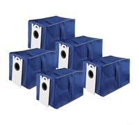 Bolsas de polvo autovaciadas de 4.6 L compatibles con aspiradoras robot RC400 y Ultra-Vision, paquete de 3 bolsas desechables de alta capacidad para una limpieza prolongada (paquete de 5)