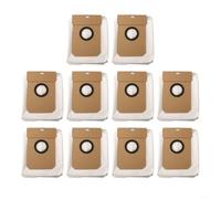 Bolsas de polvo compatibles con Cecotec para aspiradora Conga 11090, paquete de 4/10, diseñadas para vaciar rápidamente el tanque de polvo y reducir las emisiones de polvo ambientales (paquete de 10)