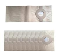 Bolsas de polvo compatibles con Karcher FP 306 Plus, 4 unidades (paquete de | Material de papel, maneja desechos húmedos, polvo seco para captura, color marrón, juego de repuesto