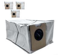 Bolsas de polvo compatibles con robot aspirador eufy Clean C20 con estación de vaciado automático con fuerte sellado y mantenimiento del flujo de aire (paquete de 4)