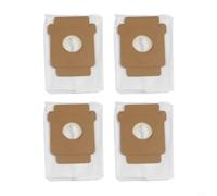 Bolsas de polvo compatibles con ROOMBA 105, para aspiradoras robot COMBO 405/505 y Max 705, filtración de alta eficiencia, paquete de 4 (paquete de 4)
