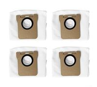 Bolsas de polvo compatibles con Xiaomi S10 Plus S20 Plus Robot Partes de repuesto de alta precisión Diseño sellado para estación de vacío automático, paquete de 6 (4 piezas)