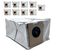 Bolsas de polvo compatibles para eufy Clean C20, paquete de 410 unidades de gran capacidad, sellos fuertes para mantener el polvo de tu hogar (paquete de 10)