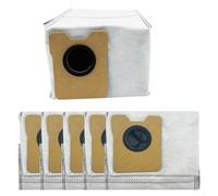 Bolsas de polvo de 3,3 L para Eufy C10 C20 para aspiradora Omni con filtración de 4 capas para una captura eficiente del polvo, paquete de 6/12/20 (paquete de 6)