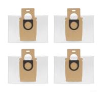 Bolsas de polvo de alta eficiencia para Roborock H50 Pro, paquete de 4 bolsas de repuesto selladas para aspiradora, tela no tejida con lengüeta de tracción (paquete de 4)