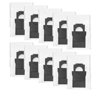 Bolsas de polvo de repuesto compatibles con MOVA Z60 Ultra Roller Robot Aspirador y Mopa, tela no tejida de filtración de 4 capas para una captura eficiente de desechos para hogares (paquete de 10)