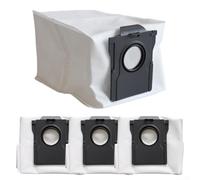 Bolsas de polvo de repuesto para aspiradora MOVA P10 Pro Ultra robótica, bolsas de colección de filtración de 5 capas no tejidas 4-10 unidades, color blanco (paquete de 4)